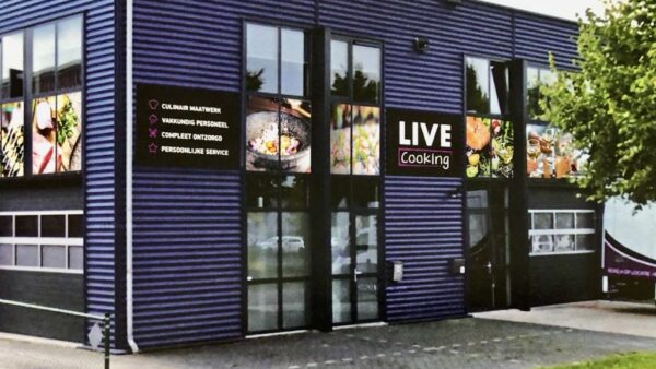 Haaksbergen – Live-Cooking Cateringbedrijf, bestaande uit kookstudio met productiekeuken tevens afhaal en bezorglocatie