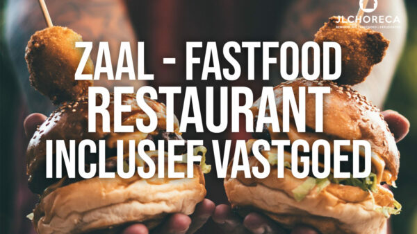 Overijssel/Gelderland – horecapand met zaal, fastfoodrestaurant en wooneenheden